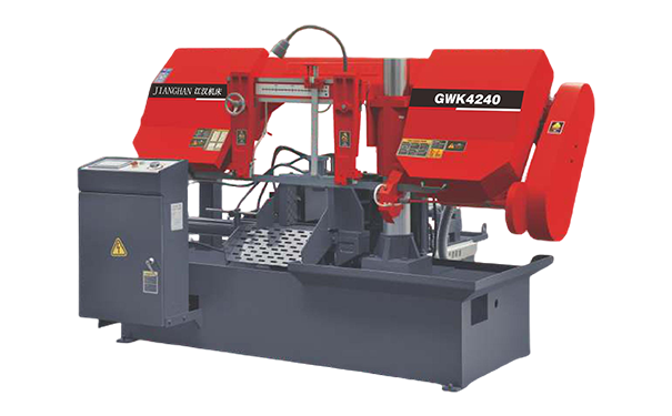 龙圩GWK4240数控双柱卧式带锯床