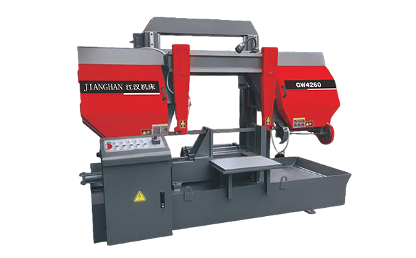 龙圩GW4260双柱龙门卧式带锯床